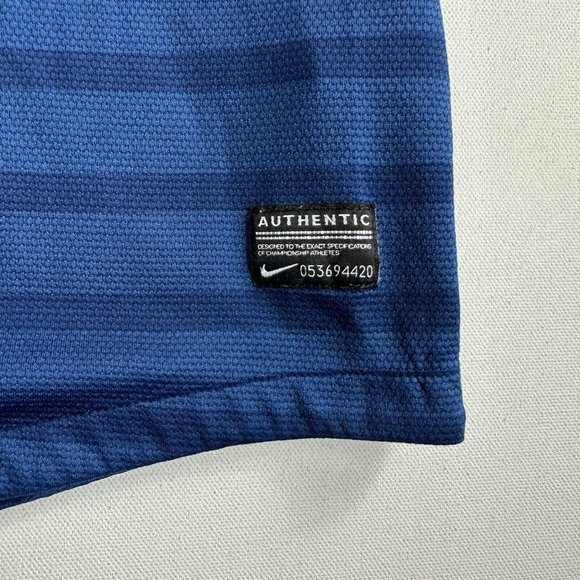 Nike 2012 France Authentic Home Match Player Issue Kit Shirt Jersey Benzema SZ M - Picture 9 of 14